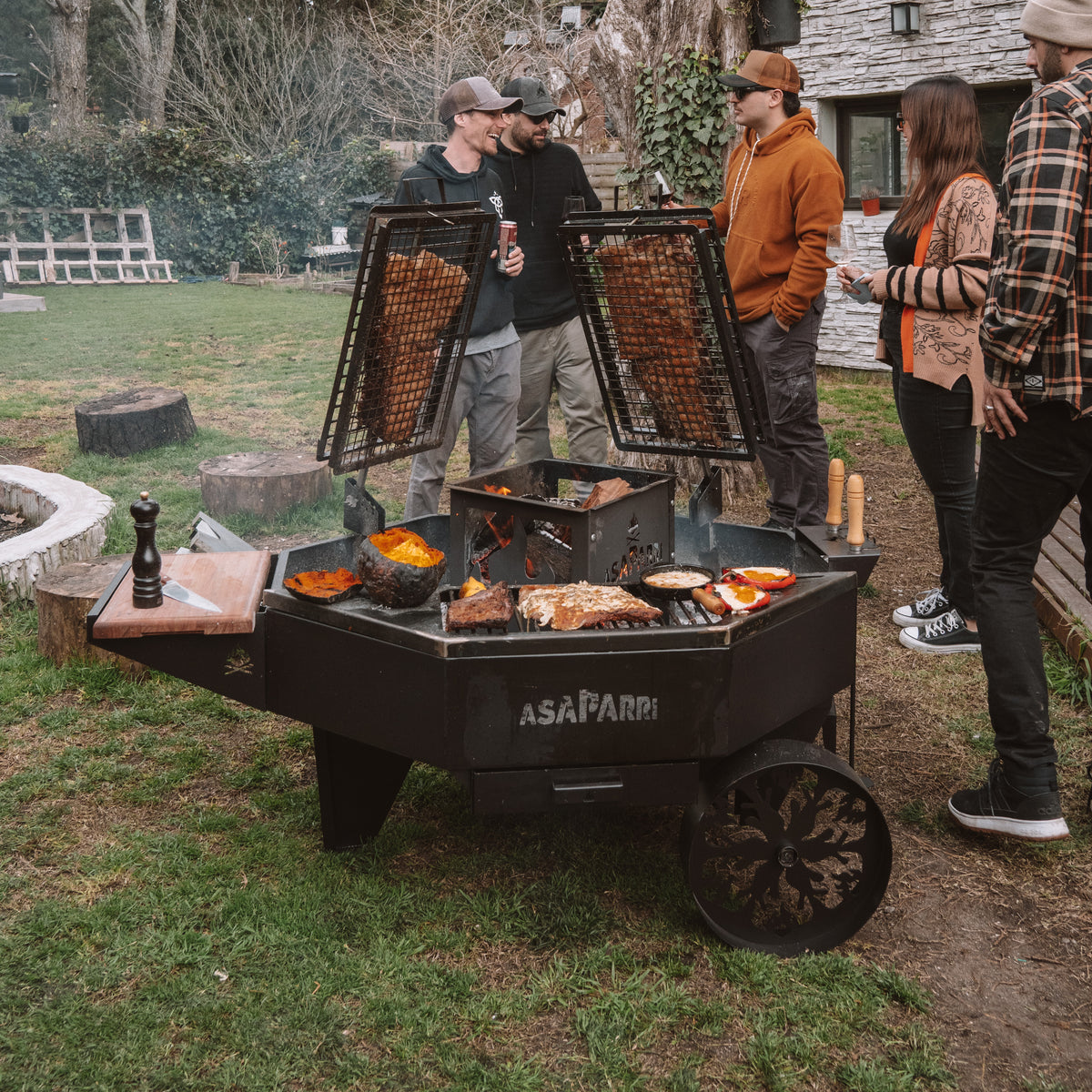 Asaparri Rodal – Live-Fire Wagon Grill